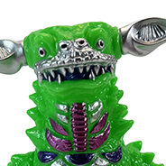 Gango Bright Green Glow in Dark Ultraman kaiju Tsuburaya...