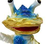 Kanegon white vinyl painted Ultraman Ultra Q Tsuburaya...